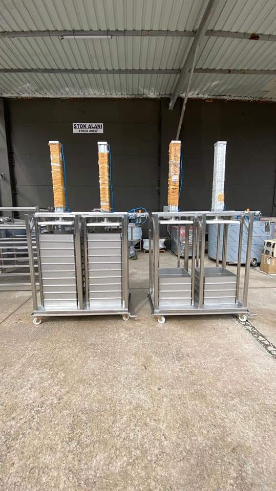 Vertical Pneumatics Cheese Press 50Kg to 500kg