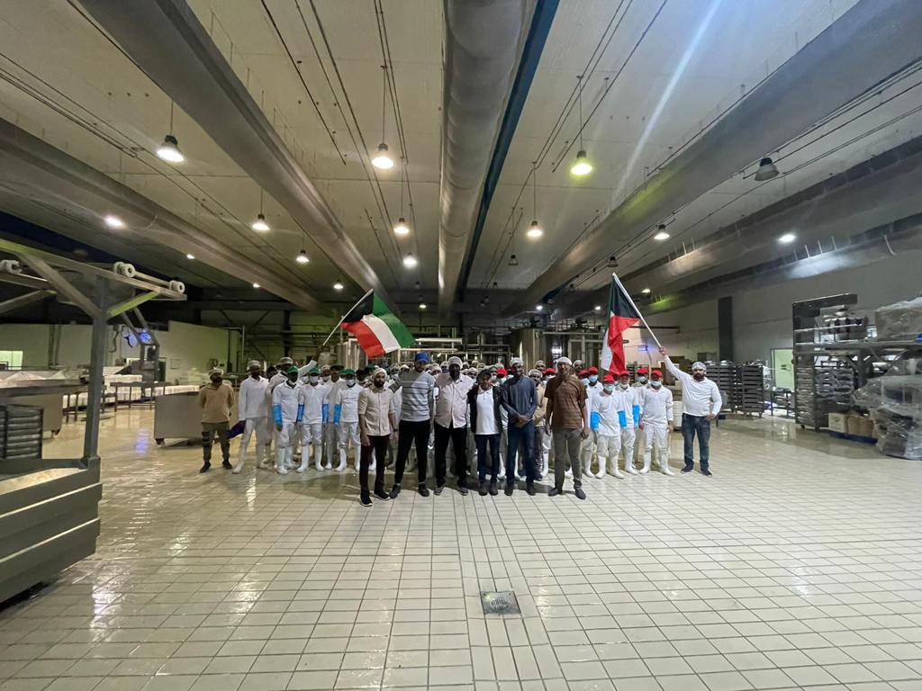 Full Production Line of Dairy Products at Al-Safa Factory In Kuwait by Al Hariri Group