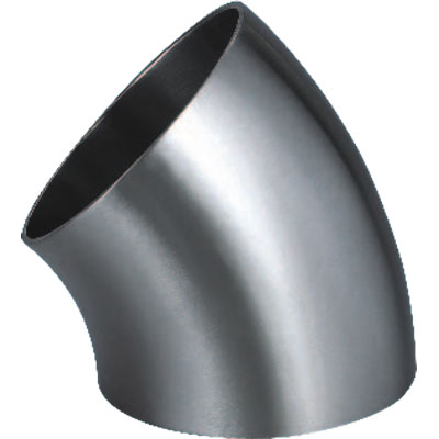 45° Stainless Steel Elbow with Welding Connection 45° Stainless Elbow with Welding Connection
