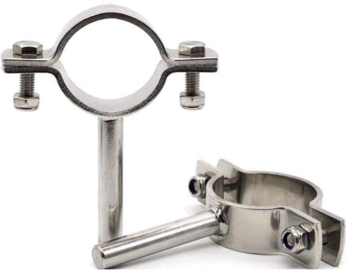 Pipe Hanger Clamp with Stainless Steel Rod Handle