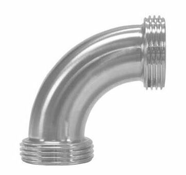 90° Stainless Elbow with Male Part Connection