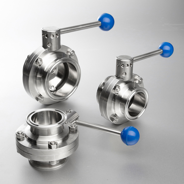 Ferrule-Linked Stainless Butterfly Valve