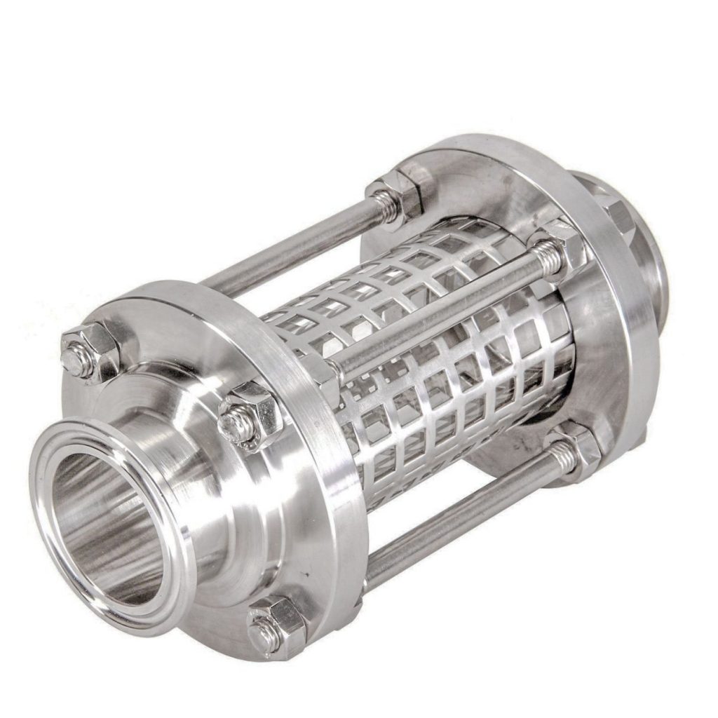Protected Flow Surveillance Glass with Stainless Pipe Type Ferrule Connection
