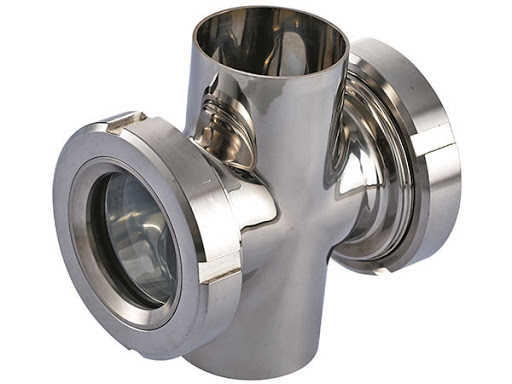 Stainless cross Type Surveillance Glass