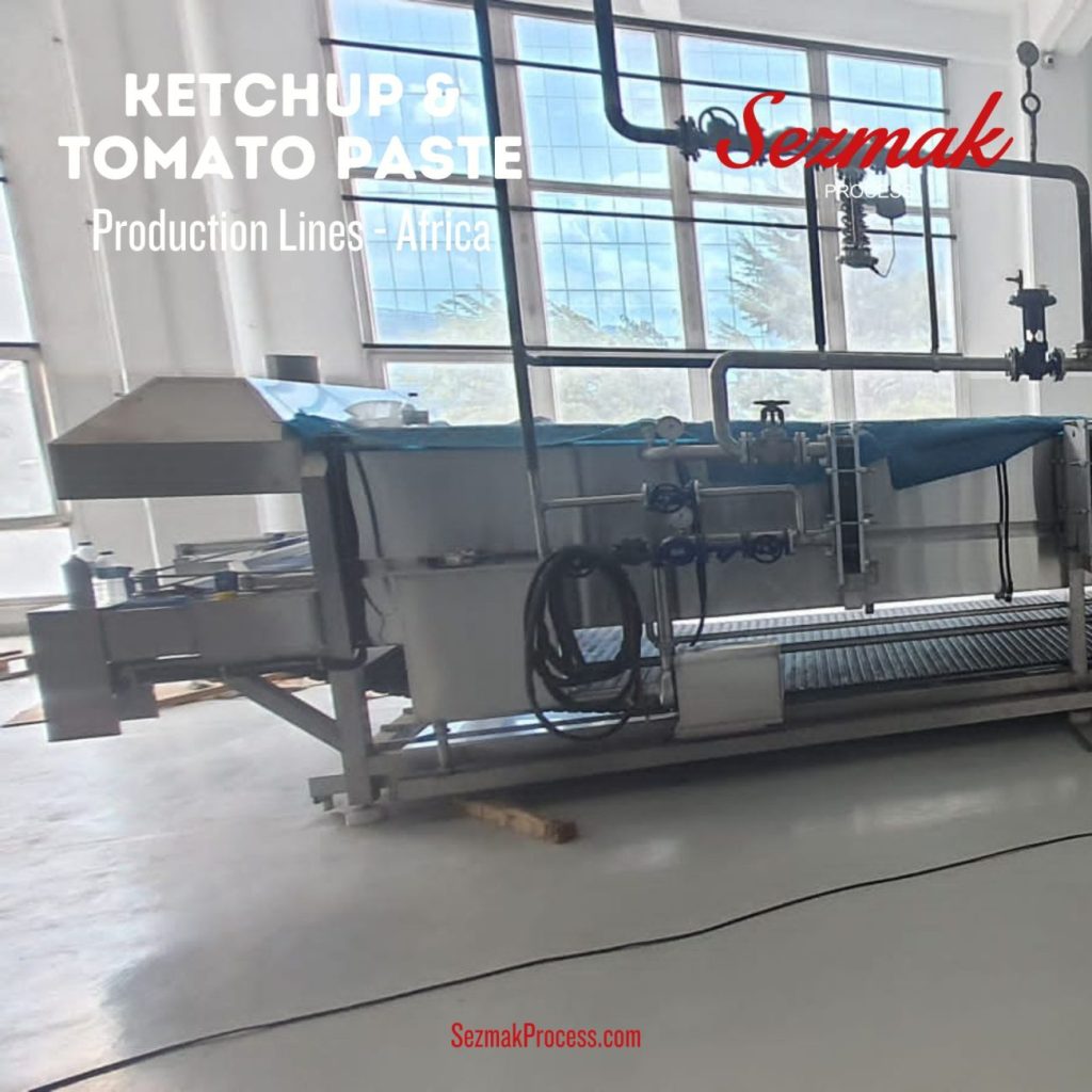 Tomato Paste & Ketchup Food Process Factory Sold in Africa 2023
