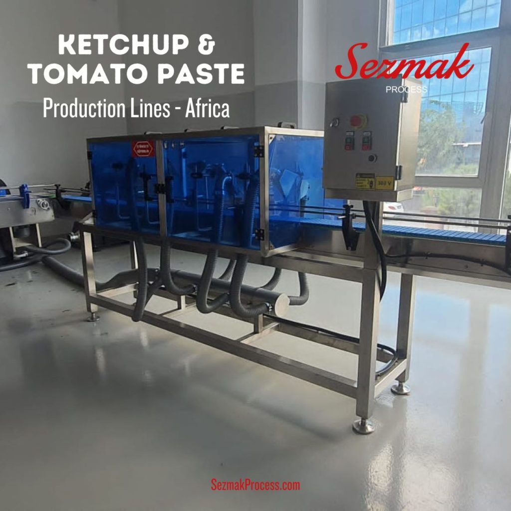 Tomato Paste & Ketchup Food Process Factory Sold in Africa 2023