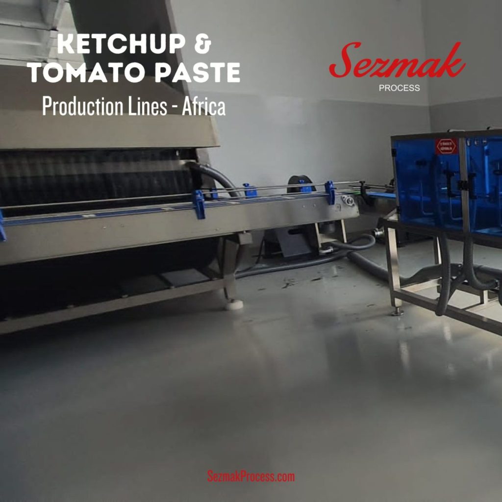 Tomato Paste & Ketchup Food Process Factory Sold in Africa 2023