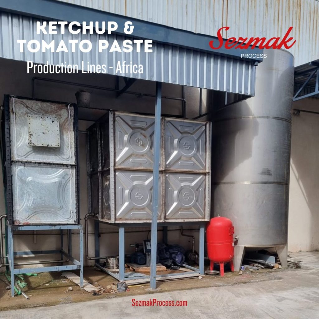 Tomato Paste & Ketchup Food Process Factory Sold in Africa 2023