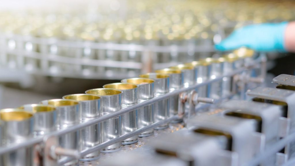 Universal Autoclave Sterilization Production Line for Canned Food and Bottled Beverage